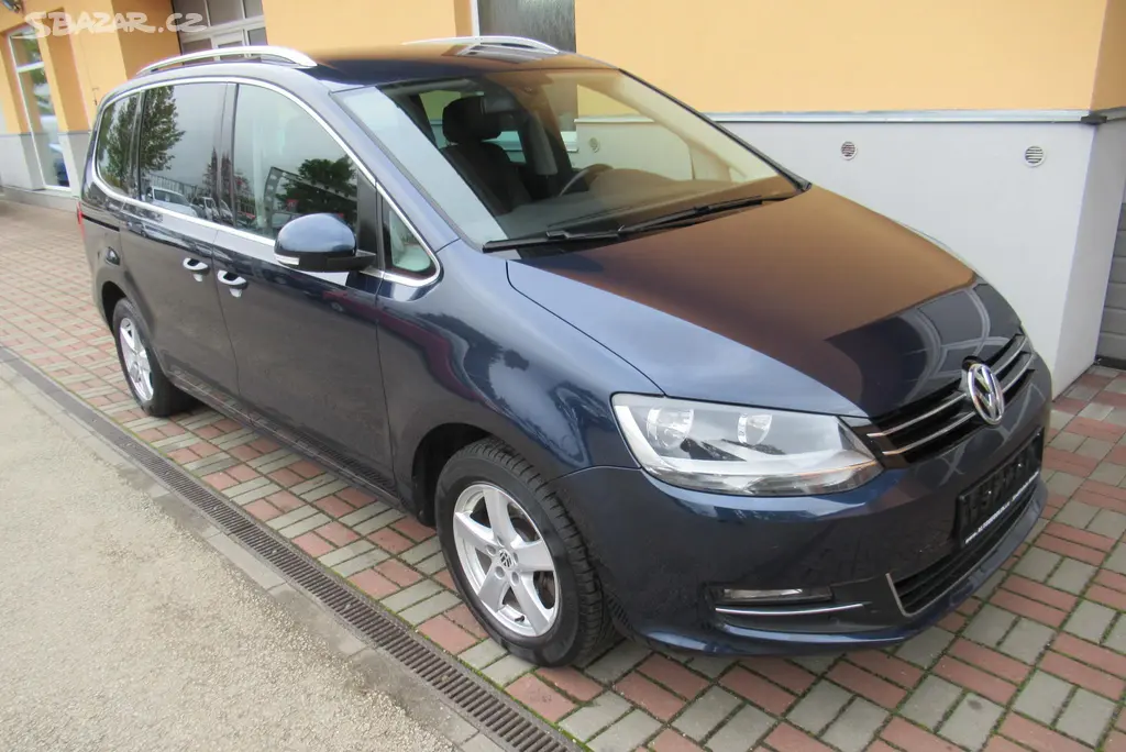 Volkswagen Sharan, 2.0 TDi 4x4 TAŽNÉ 2,4t WEBASTO